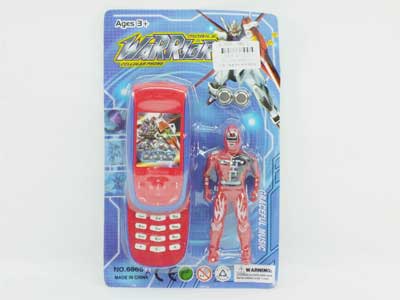 Mobile Telephone W/M & Super Man toys