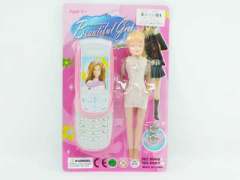 Mobile Telephone W/M & Doll