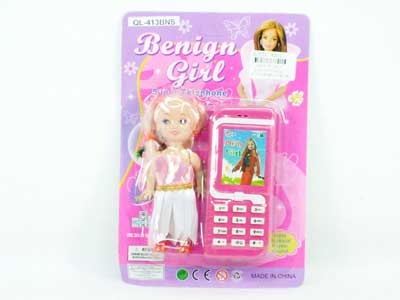 Mobile Telephone & 3.5"Doll toys