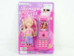 Mobile Telephone & Doll