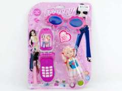 Mobile Telephone W/S_L & Doll Set