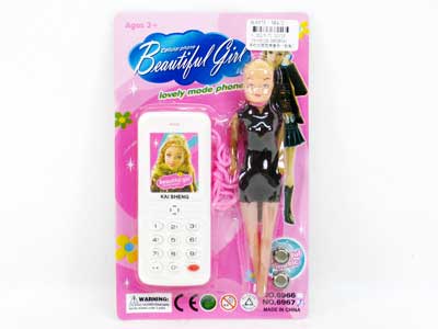 Mobile Telephone W/M  & Doll toys