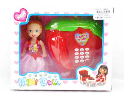 Telephone & 3.5"Doll toys