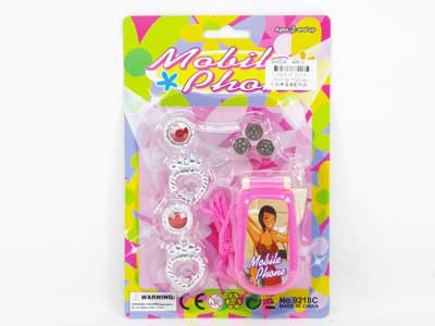 Mobile Telephone W/S & Beauty Set toys