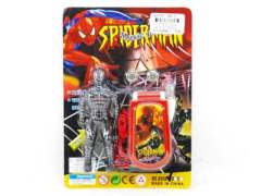 Mobile Telephone & Spider Man toys