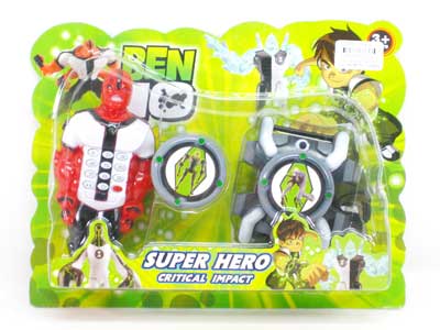 BEN10 Mobile Telephone W/L_IC & Transtormer toys