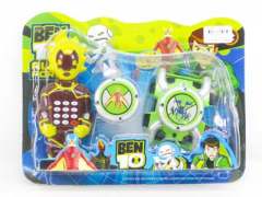 BEN10手机带灯光/IC加变身器