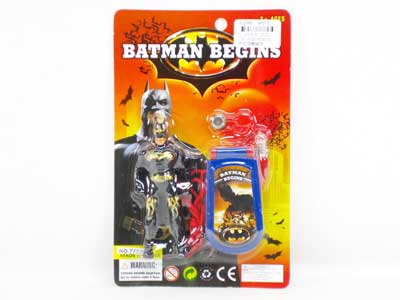 Mobile Phone & Bat Man toys