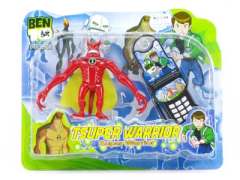 BEN10 Mobile Telephone W/L_M & Super Man toys