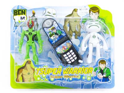 BEN10 Mobile Telephone W/L_M & Super Man toys