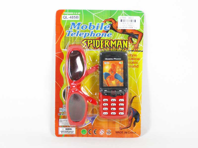 Mobile Telephone W/L & Glass toys