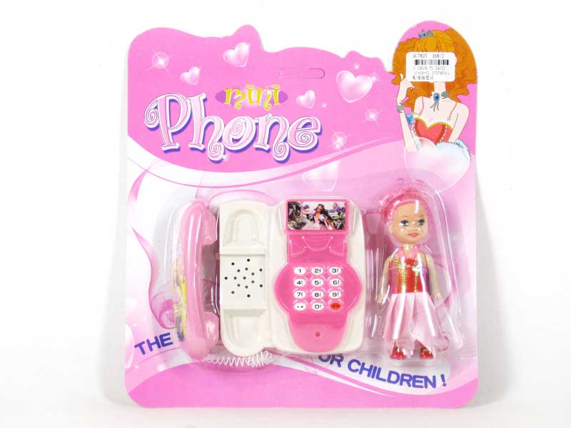 Telephone & Doll toys