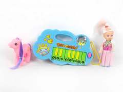 Electronic Organ & Doll & Horse toys