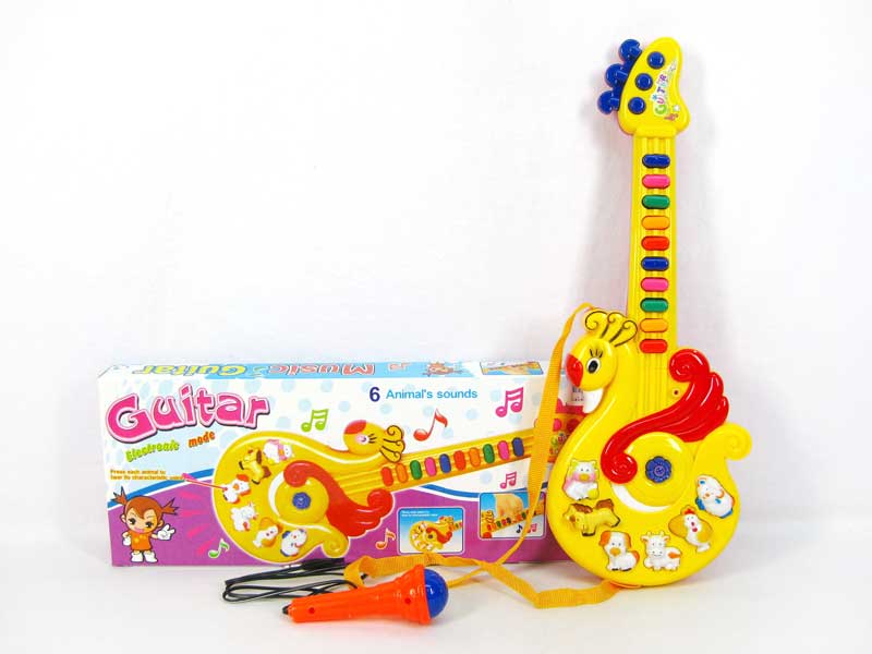 Electric Guitar W/Microphone toys
