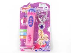 Microphone & Necklace(2C) toys