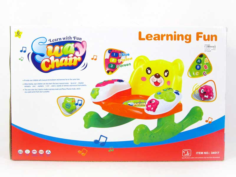 English And Western Bilingual Music Chair toys