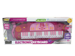 Electronic Organ W/Microphone