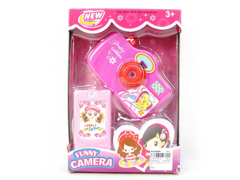 Mobile Telephone & Camera W/L toys