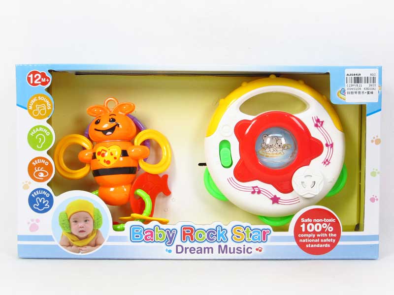 Bell Drum W/M & Bee toys