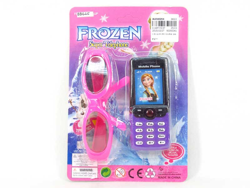 Mobile Telephone W/L & Glass toys