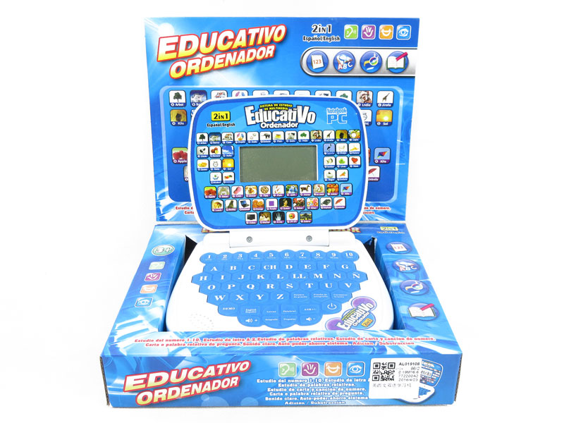 English & Spainish Study Computer toys
