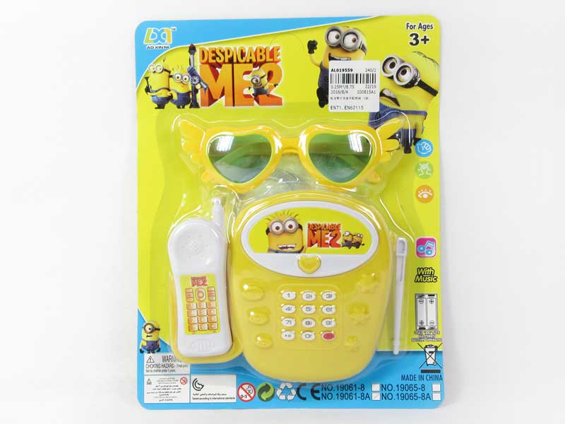 Telephone W/L_M & Glasses(2S) toys