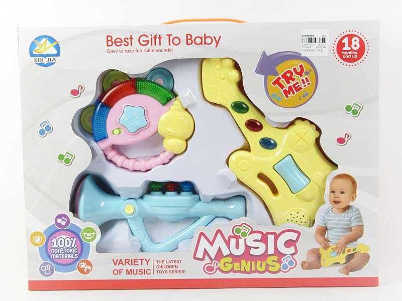 Musical Instrument Set W/M(3in1) toys