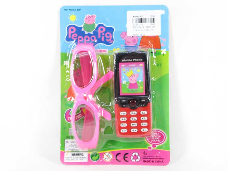Mobile Telephone W/L & Glass toys