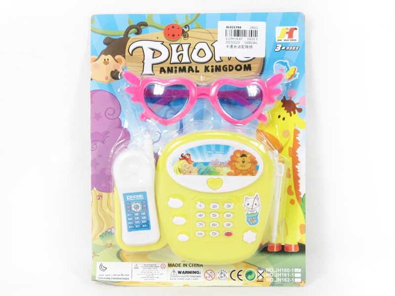 Telephone & Glasses toys