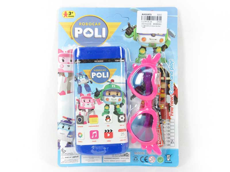 Mobile Telephone W/M & Glasses toys