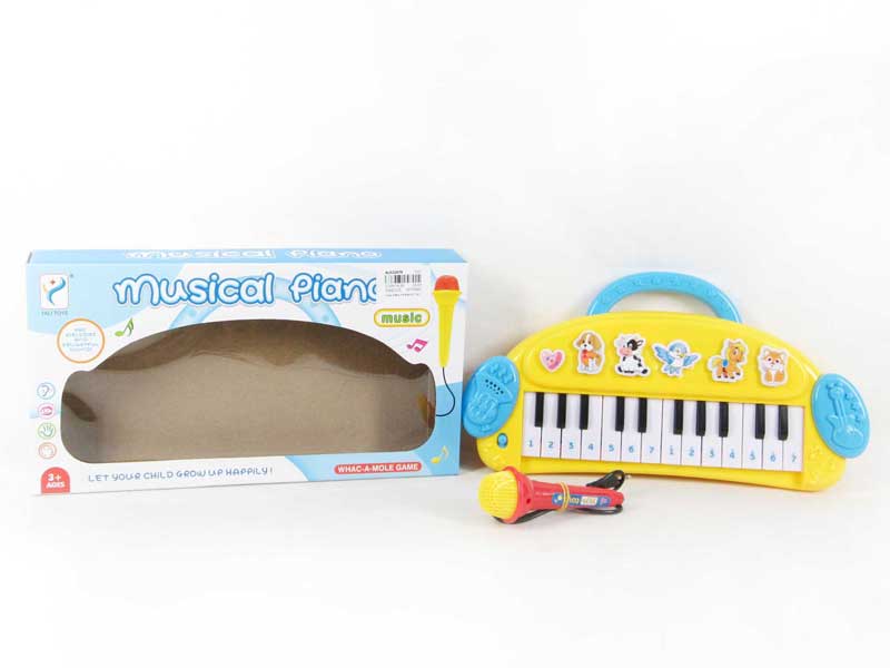 Electrical Piano W/M_Microphone(2C) toys