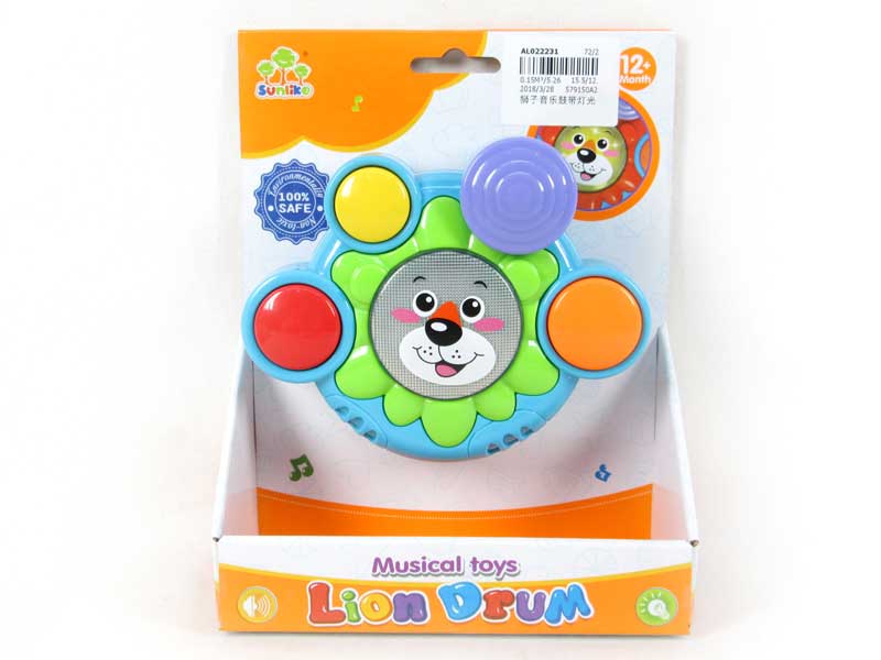 Lion Drum W/L_M toys