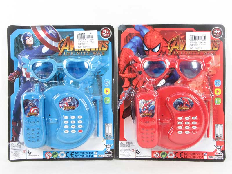 Telephone W/L_M & Glasses(4S3C) toys