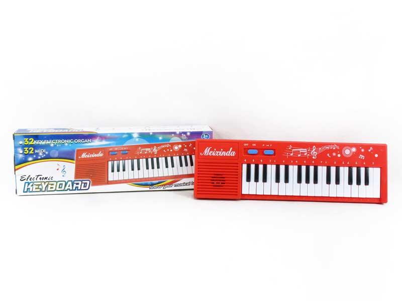 32Key Electronic Organ W/M(2c) toys