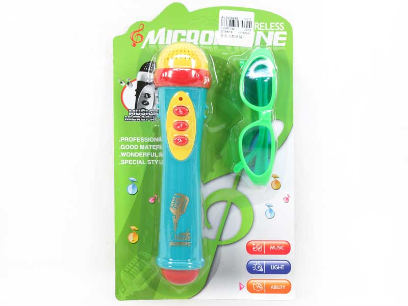 Microphone & Sun Glasses toys