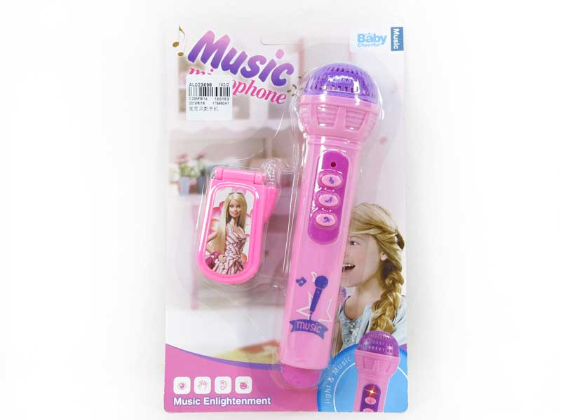 Microphone & Mobile Telephone toys