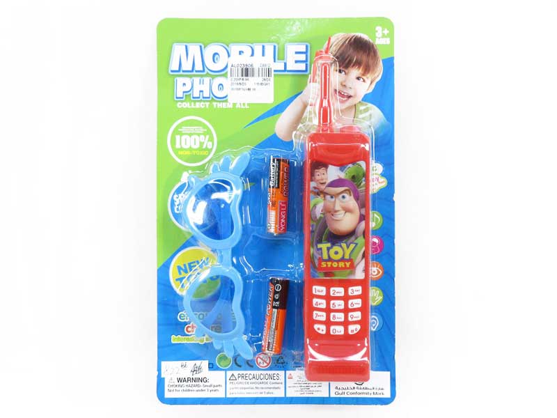 Mobile Telephone W/L_M & Glasses toys