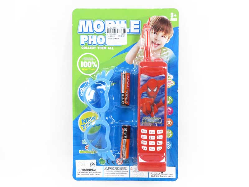 Mobile Telephone W/L_M & Glasses toys