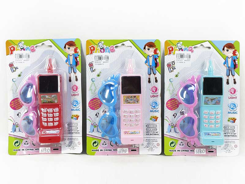 Mobile Telephone & Glasses(3C) toys
