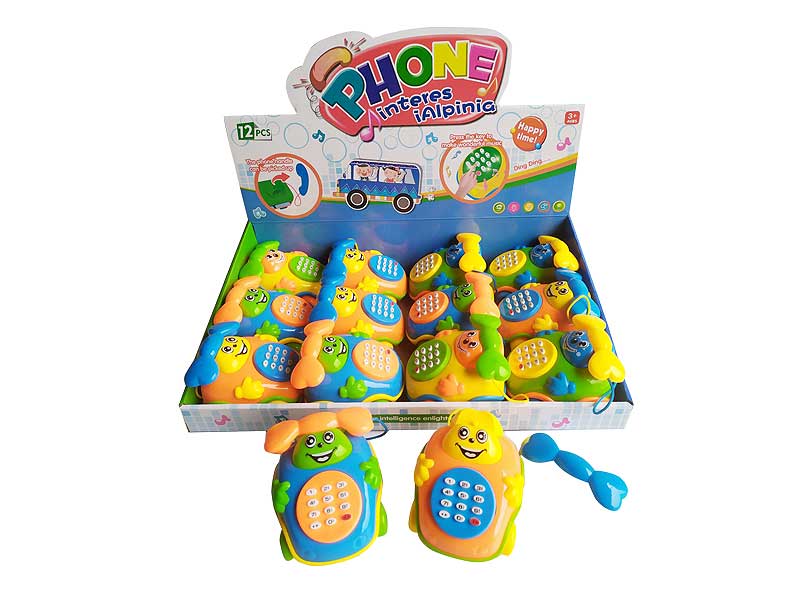 Telephone Car W/M(12in1) toys