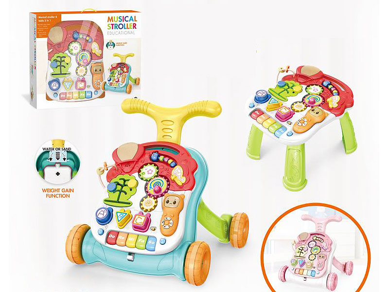 5in1 Walking Car Learning Table toys