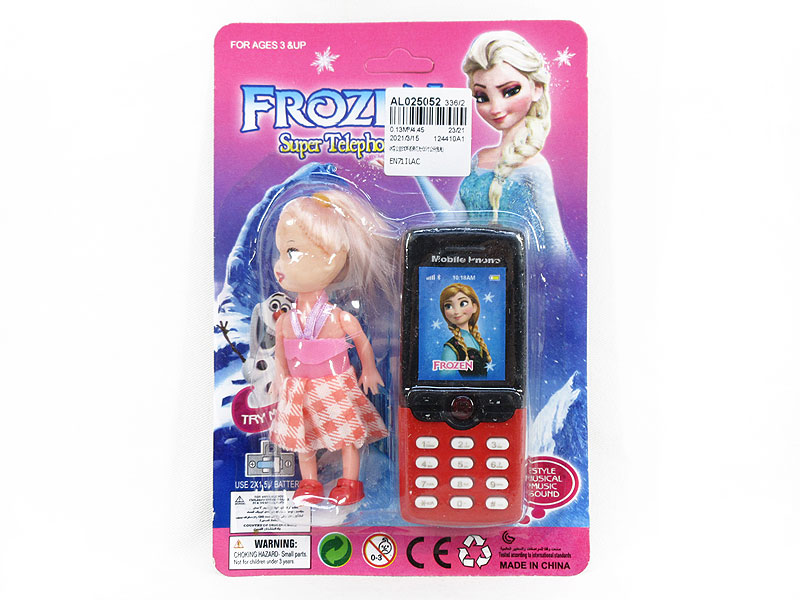 Mobile Telephone W/L & 3.5inch Doll toys