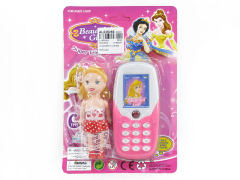 Mobile Telephone W/L & 3.5inch Doll