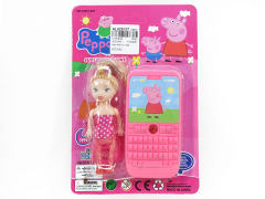 Mobile Telephone W/L & 3.5inch Doll