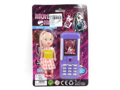 Mobile Telephone W/L & 3.5inch Doll