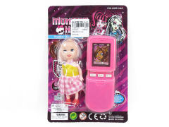 Mobile Telephone & 3.5inch Doll toys