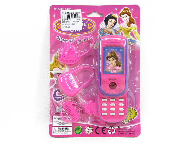 Mobile Telephone W/L & Beauty Set toys