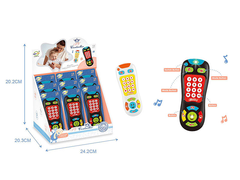 Remote Control W/L_S(12in1) toys