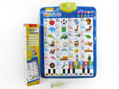 Piano Wall Chart & Crystal Letters W/S toys