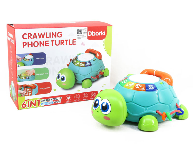 Creeping Induction Telephone Turtle W/S_M toys